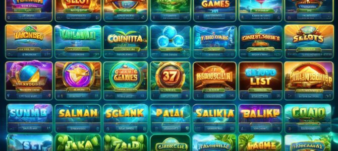 Bandar Slot Online dengan Provider Resmi dan Populer: Temukan Permainan Favoritmu!