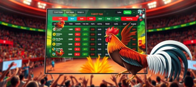 Sabung Ayam Online dengan Tampilan Arena Lebih Real-Time, Sensasi Taruhan Lebih Seru dan Interaktif
