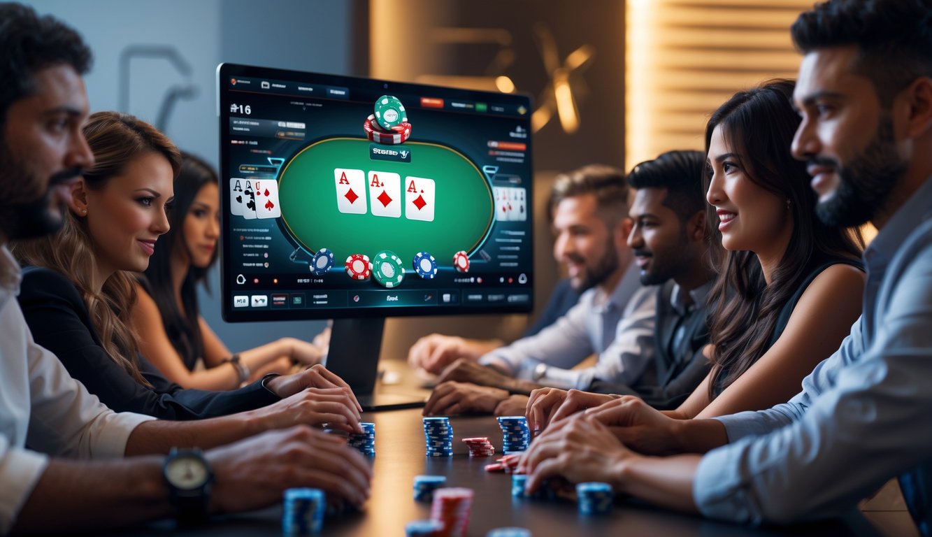 Poker Online Menghadirkan Adu Kartu Berintensitas Tinggi Dengan Keseruan Tanpa Batas Poker Online Menghadirkan Adu Kartu Berintensitas Tinggi Dengan Keseruan Tanpa Batas